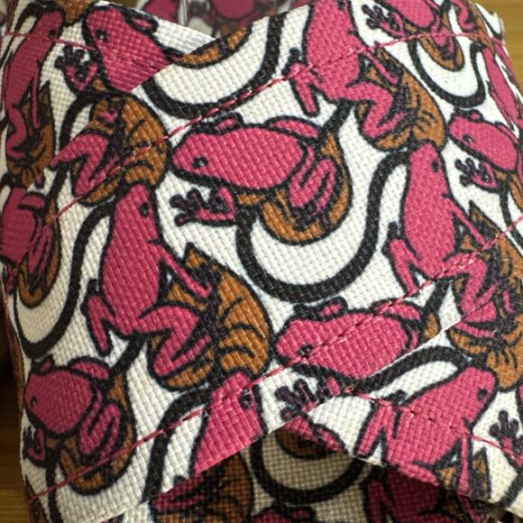 Tory Burch  Size 10 Women's Pink LillyPad Straps Espadrille Wedge Sandals - Picture 5 of 8